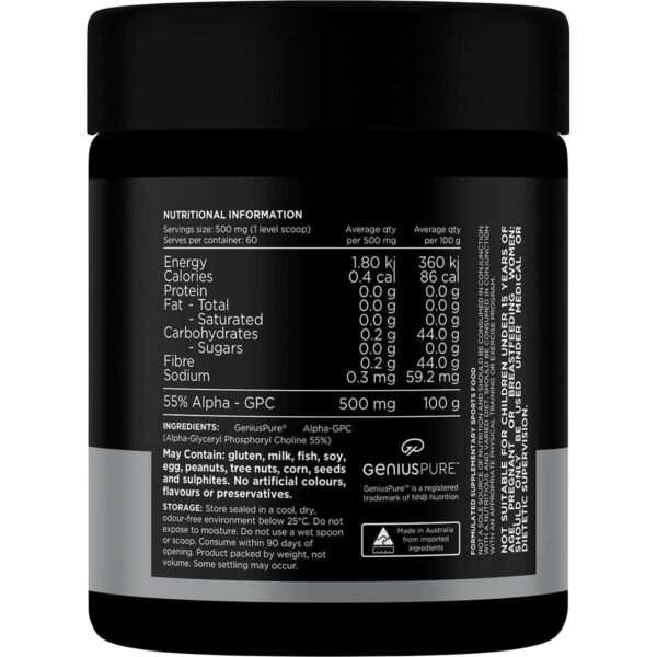 Switch Nutrition Alpha GPC 30g - Image 2
